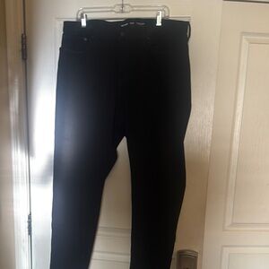 Old Navy Black Athletic Taper Jeans